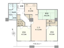 【東京都/中央区晴海】晴海アイランドトリトンスクエアビュータワー 1号棟 間取り図