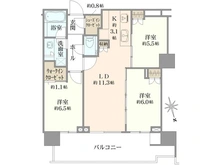 【東京都/中央区晴海】HARUMI FLAG PARK VILLAGE T棟 間取り図