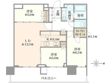 【東京都/中央区晴海】HARUMI FLAG PARK VILLAGE T棟 間取り図