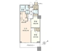 【東京都/港区三田】三田ガーデンヒルズ　ウエストヒル 間取り図