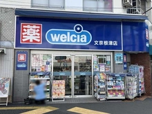 【東京都/文京区根津】ヴィルヌーブ文京・根津 ウエルシア文京根津店（現地より約160m）