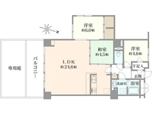 【東京都/目黒区中根】GSハイム都立大 間取り図