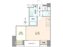 【東京都/港区麻布十番】麻布十番ロイヤルプレイス 間取り図