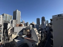 【東京都/中央区湊】カルムインフォアームズ東京コア 眺望：バルコニー左側から