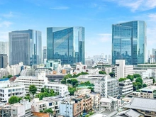 【東京都/港区高輪】アルス高輪フェアヒルズ 眺望：リビングダイニングから（ズームあり）