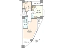 【東京都/港区高輪】アルス高輪フェアヒルズ 間取り図