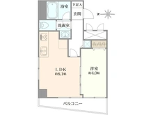 【東京都/港区麻布十番】マンション麻布コート 間取り図