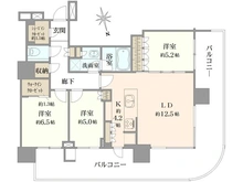【東京都/中央区晴海】HARUMI FLAG PARK VILLAGE T棟 間取り図
