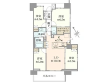 【東京都/北区田端新町】クレヴィア田端 間取り図