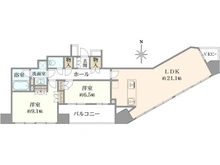 【東京都/中央区勝どき】勝どきザ・タワー 間取り図