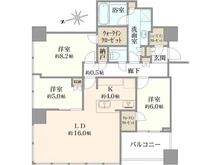 【東京都/港区白金】白金ザ・スカイ 間取り図