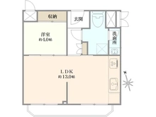 【東京都/港区元麻布】イースタンホームズ六本木 間取り図