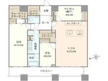 【東京都/港区芝浦】芝浦アイランド グローヴタワー 間取り図