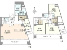 【東京都/千代田区麹町】グランドメゾン紀尾井坂 間取り図