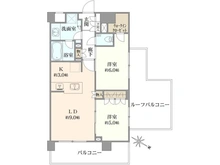 【東京都/渋谷区幡ヶ谷】リビオ笹塚 間取り図