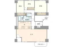 【東京都/港区高輪】第二高輪ハウス 間取り図