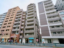 【東京都/文京区根津】ヴィルヌーブ文京・根津 外観：写真中央