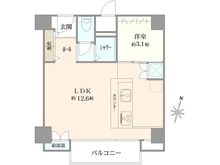 【東京都/港区六本木】ライオンズマンション六本木 間取り図