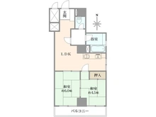 【東京都/港区六本木】麻布永坂レジデンス 間取り図