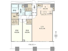 【東京都/港区芝浦】芝浦アイランドケープタワー 間取り図