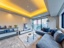 【東京都/港区虎ノ門】ウェリスタワー愛宕虎ノ門 リビング：※家具調度品等は販売価格に含まれません。