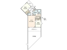 【東京都/新宿区若松町】マイコート若松町ガーデンフラッツ 間取り図