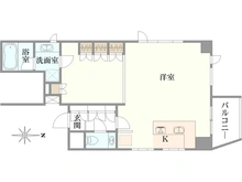 【東京都/港区南麻布】クレヴィア南麻布 間取り図