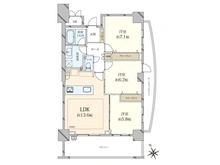 【東京都/港区三田】パークコート麻布十番三田ガーデン 間取り図