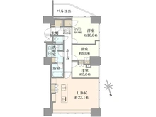 【東京都/港区三田】三田ガーデンヒルズ  ノースヒル 間取り図