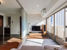 【東京都/港区芝】コンシェリア芝公園TOKYO　PREMIUM 洋室：左側：LDK