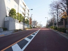 【東京都/港区三田】秀和第二三田綱町レジデンス 前面道路