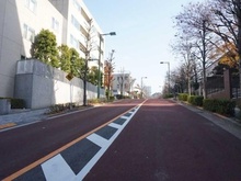 【東京都/港区三田】秀和第二三田綱町レジデンス 前面道路