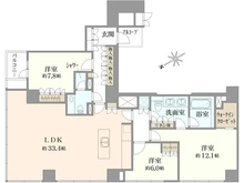 【東京都/港区六本木】ザ・レジデンス六本木 間取り図