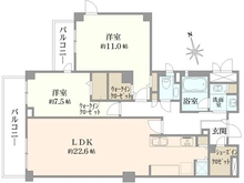 【東京都/港区三田】三田清風ガーデン 間取り図