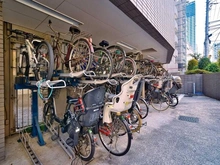 【東京都/港区南麻布】南麻布パークホームズ 駐輪場