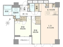 【東京都/港区白金台】ジオグランデ白金台 間取り図