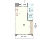 【東京都/港区三田】三田マンション 間取り図