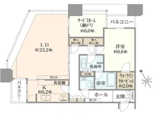 【東京都/渋谷区渋谷】青山パークタワー 間取り図