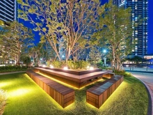 【東京都/中央区勝どき】パークタワー勝どきサウス 敷地内