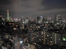 【東京都/港区白金】白金ザ・スカイ EAST棟 眺望：東京タワーとスカイツリーを望めます(天候による)。 ※ズームなし。