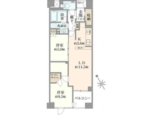 【東京都/港区三田】ファインレジデンス三田 間取り図