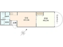 【東京都/港区南麻布】南麻布プラザ 間取り図