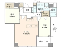 【東京都/港区白金】白金ザ・スカイ EAST棟  間取り図