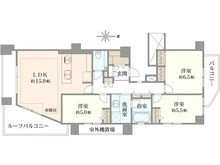 【東京都/港区白金】エルラフィナ白金 間取り図