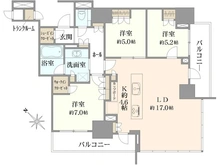【東京都/港区虎ノ門】ブランズ愛宕虎ノ門 間取り図