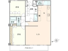 【東京都/港区西麻布】麻布ホームズ 間取り図