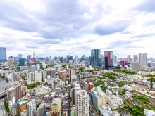 【東京都/港区高輪】プレミストタワー白金高輪 眺望：ズームなし
