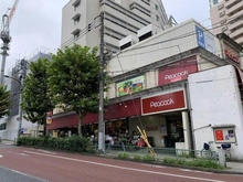 【東京都/港区高輪】プレミストタワー白金高輪 ダイソーピーコックストア 高輪魚藍坂店（現地より約180m）
