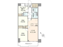 【東京都/目黒区目黒本町】クレッセント武蔵小山III 間取り図