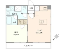【東京都/港区西麻布】霞町コーポ 間取り図